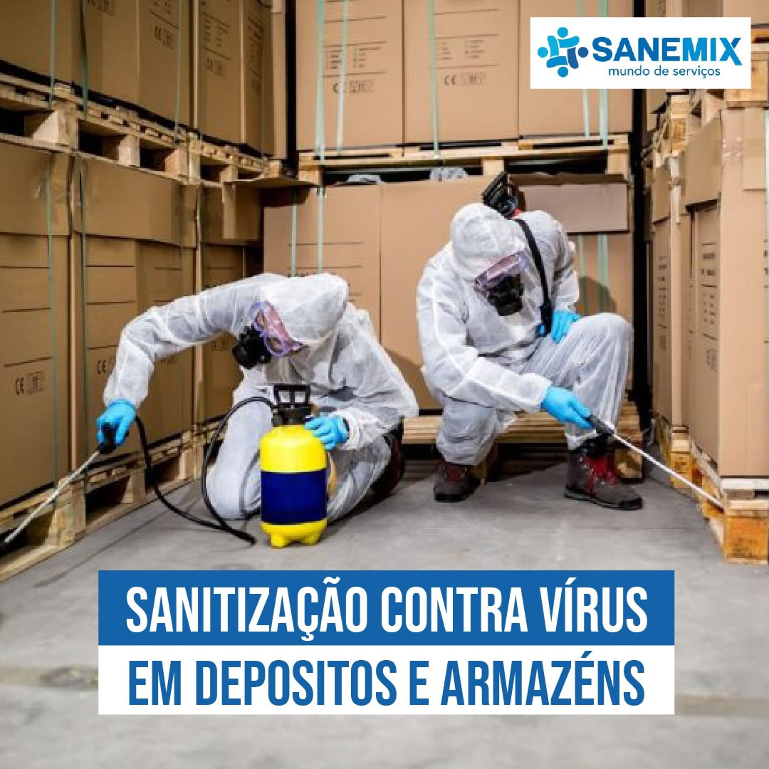 Sanitização de Depósitos e Armazéns